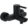 Hansa Vantis rubinetto vasca esterno, miscelatore monocomando, 5244226733, Vantis nero opaco [Rubinetteria Bagno > Rubinetteria Vasca]