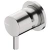 Ritmonio Diametro35 S miscelatore monocomando per 1 uscita, PR52FC201IX, Diametro35 S acciaio inox spazzolato [Rubinetteria Bagno > Rubinetteria Vasca e Doccia]