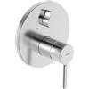 Hansa Vantis miscelatore monocomando, per vasca e doccia, 8260906780, Vantis acciaio inox spazzolato [Rubinetteria Bagno > Rubinetteria Doccia]