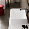 Scarabeo Skinny lavabo da appoggio, 5413BK, Skinny bianco [Lavabi > Lavabi da Appoggio]