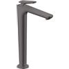 AXOR Citterio C rubinetto lavabo rialzato Cubic cut CoolStart, 49051340, Cubic cut Citterio C nero cromato spazzolato [Rubinetteria Bagno > Rubinetteria Lavabo]
