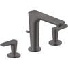 AXOR Citterio C rubinetto lavabo Cubic cut, 49061340, Cubic cut Citterio C nero cromato spazzolato [Rubinetteria Bagno > Rubinetteria Lavabo]