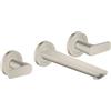 AXOR Citterio C rubinetto lavabo a parete, 49070800, Citterio C acciaio inox spazzolato [Rubinetteria Bagno > Rubinetteria Lavabo]