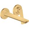 AXOR Citterio C rubinetto lavabo a parete, 49110250, Citterio C oro spazzolato [Rubinetteria Bagno > Rubinetteria Lavabo]