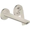 AXOR Citterio C rubinetto lavabo a parete, 49110800, Citterio C acciaio inox spazzolato [Rubinetteria Bagno > Rubinetteria Lavabo]