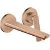 AXOR Citterio C rubinetto lavabo a parete Cubic cut, 49111300, Cubic cut Citterio C oro rosso [Rubinetteria Bagno > Rubinetteria Lavabo]