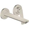 AXOR Citterio C rubinetto lavabo a parete Cubic cut, 49111800, Cubic cut Citterio C acciaio inox spazzolato [Rubinetteria Bagno > Rubinetteria Lavabo]