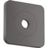 AXOR Citterio C rosetta a parete, 28801340, Citterio C nero cromato spazzolato [Rubinetteria Bagno > Accessori di Montaggio per Rubinetteria Bagno]