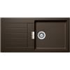 Schock Signus lavello da cucina, SIGD100LUBRO, D-100L U Signus bronzo [Lavelli da Cucina > per Base Sottolavello a partire da 60 cm]