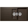 Schock Signus lavello da cucina, SIGD150FBBRO, D-150 FB Signus bronzo [Lavelli da Cucina > per Base Sottolavello a partire da 60 cm]