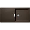 Schock Tia lavello da cucina, TIAD100LUBRO, D-100L A Tia bronzo [Lavelli da Cucina > per Base Sottolavello a partire da 60 cm]