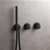 Herzbach MODUL7 rubinetto doccia da incasso con termostatico, 70.701001.1.12, MODUL7 nero opaco [Rubinetteria Bagno > Rubinetteria Doccia]