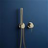 Herzbach MODUL7 rubinetto doccia da incasso con miscelatore, 70.701002.1.03, MODUL7 oro [Rubinetteria Bagno > Rubinetteria Doccia]