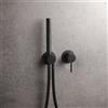 Herzbach MODUL7 rubinetto doccia da incasso con miscelatore, 70.701002.1.12, MODUL7 nero opaco [Rubinetteria Bagno > Rubinetteria Doccia]