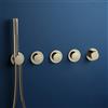 Herzbach MODUL7 PUSH sistema doccia da incasso con termostatico, 70.703003.1.03, MODUL7 PUSH; MODUL7 oro [Rubinetteria Bagno > Rubinetteria Doccia]