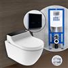 Geberit AquaClean Tuma Comfort SET completo smart WC con elemento incasso neeos,, 146290SJ1+16746BM#SET, Comfort AquaClean Tuma bianco/nero [WC > Smart WC con Elementi Incasso]