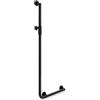 Hewi System 900 asta saliscendi, con maniglia di sostegno, 900.33M20060 CV, System 900 nero opaco [Rubinetteria Bagno > Doccette / Supporti]