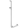 Hewi System 900 asta saliscendi, con maniglia di sostegno, 900.33M200XA, System 900 acciaio inox spazzolato [Rubinetteria Bagno > Doccette / Supporti]