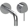 Herzbach MODUL7 rubinetto lavabo, installazione a parete, 70.702402.1.01, MODUL7 cromo [Rubinetteria Bagno > Rubinetteria Lavabo]