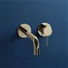Herzbach MODUL7 rubinetto lavabo, installazione a parete, 70.702402.1.03, MODUL7 oro [Rubinetteria Bagno > Rubinetteria Lavabo]