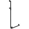 Hewi System 900 asta saliscendi, con maniglia di sostegno, 900.33M20160 CV, System 900 nero opaco [Rubinetteria Bagno > Doccette / Supporti]