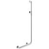 Hewi System 900 asta saliscendi, con maniglia di sostegno, 900.33M202XA, System 900 acciaio inox spazzolato [Rubinetteria Bagno > Doccette / Supporti]