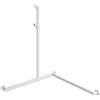 Hewi System 900 asta saliscendi, con maniglia di sostegno, 900.35M30160 VH, System 900 bianco opaco [Rubinetteria Bagno > Doccette / Supporti]