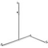 Hewi System 900 asta saliscendi, con maniglia di sostegno, 900.35M30240, System 900 cromo [Rubinetteria Bagno > Doccette / Supporti]