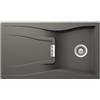 Schock Waterfall lavello da cucina, WATD100USIL, D-100 U Waterfall silverstone [Lavelli da Cucina > per Base Sottolavello a partire da 50 cm]