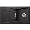 Schock Waterfall lavello da cucina, WATD100USTO, D-100 U Waterfall stone [Lavelli da Cucina > per Base Sottolavello a partire da 50 cm]