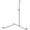 Hewi System 900 asta saliscendi, con maniglia di sostegno, 900.35M303XA, System 900 acciaio inox spazzolato [Rubinetteria Bagno > Doccette / Supporti]