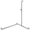 Hewi System 900 asta saliscendi, con maniglia di sostegno, 900.35M30740, System 900 cromo [Rubinetteria Bagno > Doccette / Supporti]