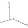 Hewi System 900 asta saliscendi, con maniglia di sostegno, 900.35M30840, System 900 cromo [Rubinetteria Bagno > Doccette / Supporti]