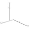 Hewi System 900 asta saliscendi, con maniglia di sostegno, 900.35M30860 VH, System 900 bianco opaco [Rubinetteria Bagno > Doccette / Supporti]