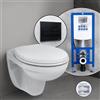 Ideal Standard Eurovit set completo WC sospeso con elemento incasso neeos,, K881001+16601BM#SET, Eurovit bianco [WC > WC con Elementi Incasso]