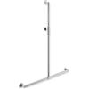 Hewi System 900 asta saliscendi, con maniglia di sostegno, 900.35M401XA, System 900 acciaio inox spazzolato [Rubinetteria Bagno > Doccette / Supporti]