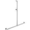 Hewi System 900 asta saliscendi, con maniglia di sostegno, 900.35M402XA, System 900 acciaio inox spazzolato [Rubinetteria Bagno > Doccette / Supporti]