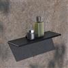 Keuco Aveno mensola doccia, 14658370000, Aveno nero opaco [Accessori Bagno > Mensole Doccia]