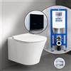 Ideal Standard Connect Air set completo WC sospeso con elemento incasso neeos,, E0054MA+16746BM#SET, Connect Air bianco [WC > WC con Elementi Incasso]