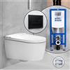 Geberit AquaClean Sela SET completo smart WC con elemento incasso neeos,, 146220JT1+16601BM#SET, AquaClean Sela bianco opaco [WC > Smart WC con Elementi Incasso]