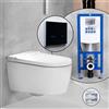 Geberit AquaClean Sela SET completo smart WC con elemento incasso neeos,, 146220JT1+16746BM#SET, AquaClean Sela bianco opaco [WC > Smart WC con Elementi Incasso]