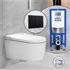 Geberit AquaClean Sela SET completo smart WC con elemento incasso neeos,, 146220JT1+16791BM#SET, AquaClean Sela bianco opaco [WC > Smart WC con Elementi Incasso]