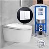 Geberit AquaClean Sela SET completo smart WC con elemento incasso neeos,, 146220JT1+16791WH#SET, AquaClean Sela bianco opaco [WC > Smart WC con Elementi Incasso]