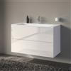 Keuco Paris mobile con lavabo, 2 scomparti estraibili, 111503960003, Paris [Mobili da Bagno > Mobili con Lavabo Integrato]
