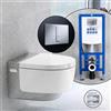 Geberit AquaClean Mera Classic SET completo smart WC con elemento incasso neeos,, 146200211+16791CR#SET, Classic AquaClean Mera bianco/cromo [WC > Smart WC con Elementi Incasso]
