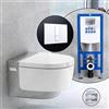 Geberit AquaClean Mera Classic SET completo smart WC con elemento incasso neeos,, 146200211+16791WH#SET, Classic AquaClean Mera bianco/cromo [WC > Smart WC con Elementi Incasso]
