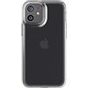 tech21 Evo Clear - Custodia antimicrobica per Apple iPhone 12 Mini 5G, anti-germi, con protezione contro le cadute da 3 metri