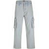 JACK & JONES Jjialex Jjcargo MF 311 Styd Ln Jeans, Blu Denim, 34W x 34L Uomo