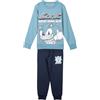 CERDÁ LIFE'S LITTLE MOMENTS Chándal Infantil Sonic De Algodón Tacto Extrasuave Felpa, Verde Scuro, 10 Anni Unisex-Bambini e Ragazzi