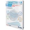 Fidia Farmaceutici CEROTTO CONNETTIVINA HITECH 4 MISURE MISTE 2 PEZZI 6 X 7 CM + 1 PEZZO 10 X 10 CM + 1 PEZZO 8 X 12 CM